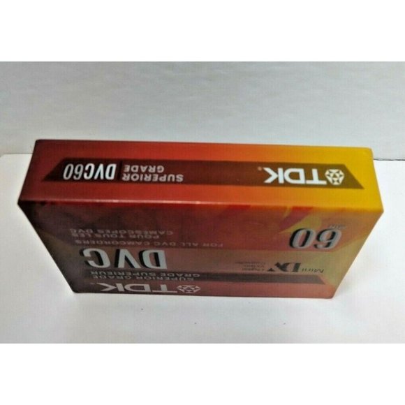 New TDK DVC 60 90 Mini DV Tape Cassette SP60 LP90‎ DVM60ME Digital Video - Picture 5 of 5
